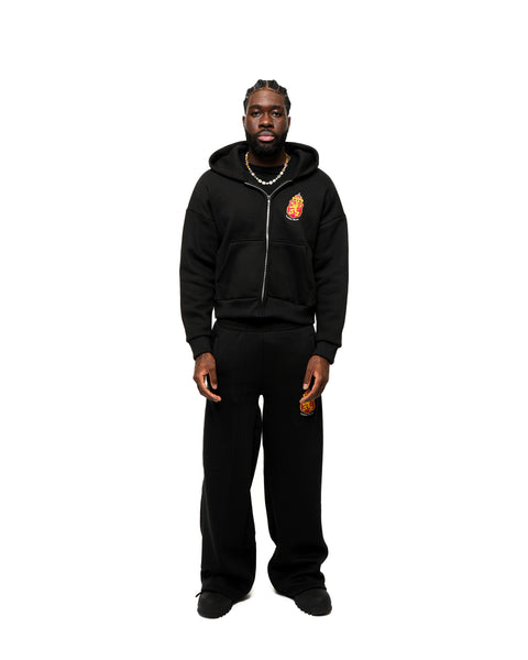 UB BLACK ZIPUP
