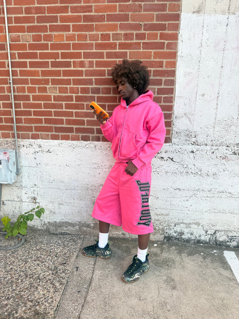PINK YOUTHFUL ZIPUP