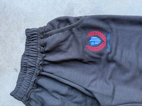 BLACK ACADAMIA SWEATS