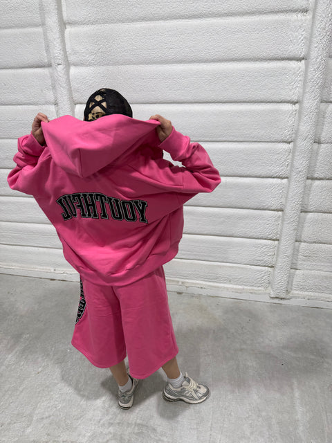 PINK YOUTHFUL SHORTS