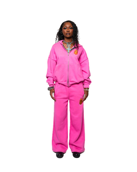 UB PINK ZIPUP