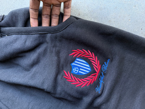 BLACK ACADAMIA SWEATS