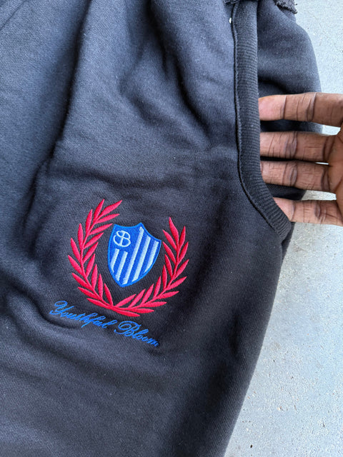 BLACK ACADAMIA SWEATS