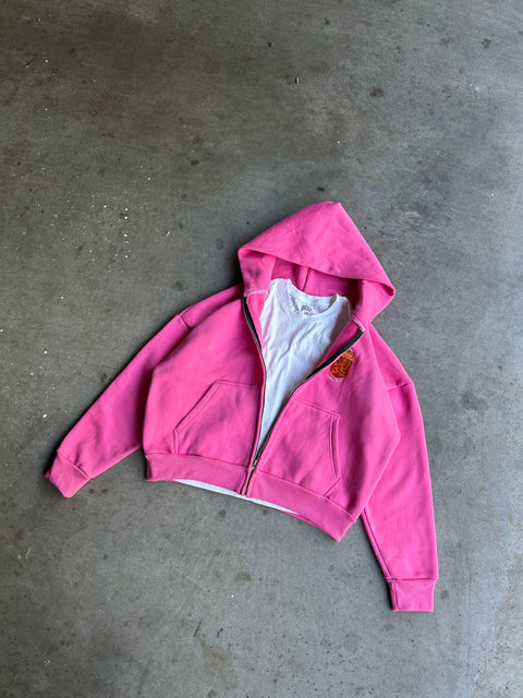 UB PINK ZIPUP