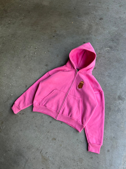 UB PINK ZIPUP