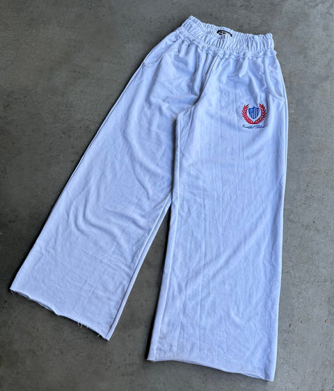 WHITE ACADAMIA SWEATS