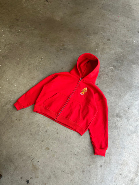 UB RED ZIPUP