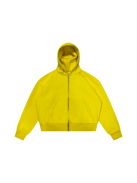 YELLOW YOUTHFUL ZIPUP
