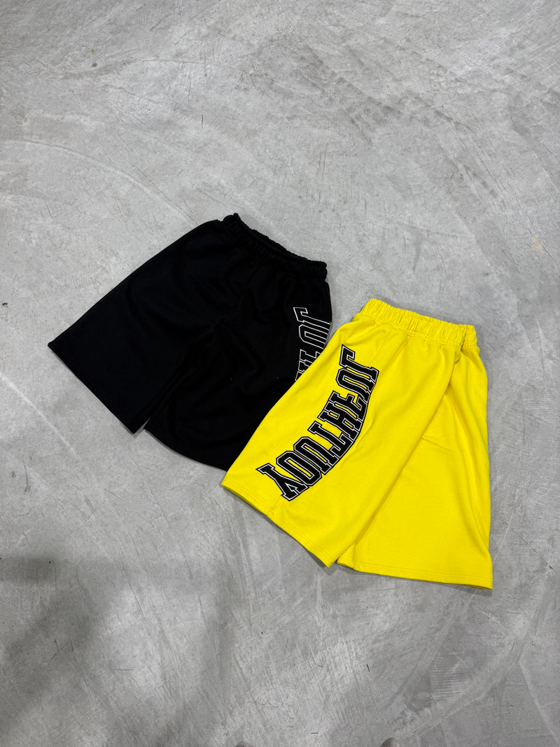 BLACK YOUTHFUL SHORTS