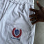 WHITE ACADAMIA SHORTS