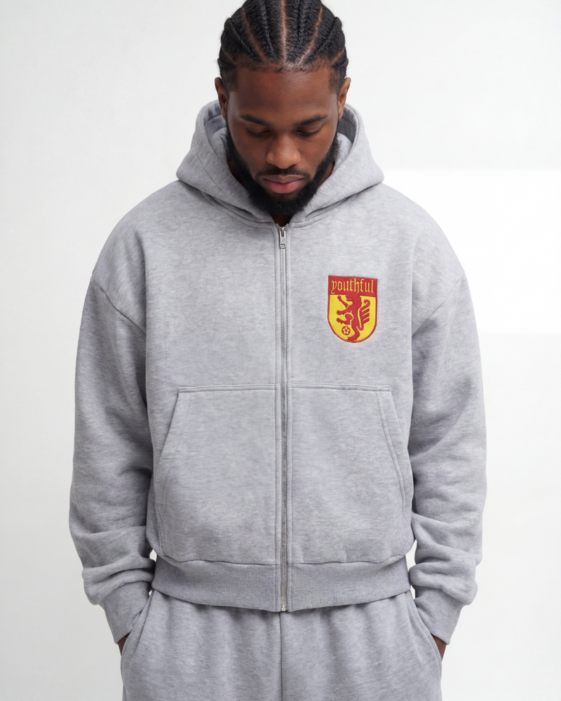 WORLD CUP GREY ZIPUP