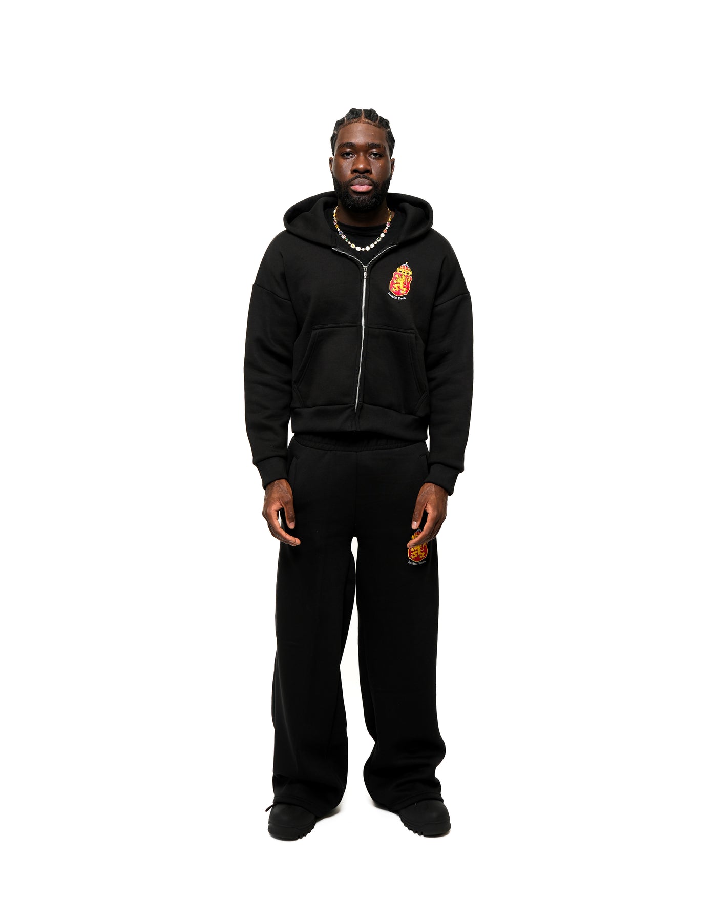 UB BLACK ZIPUP