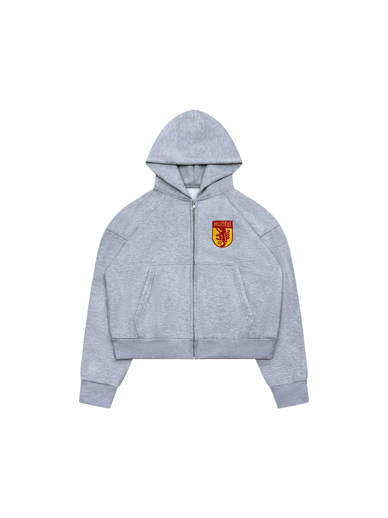 WORLD CUP GREY ZIPUP