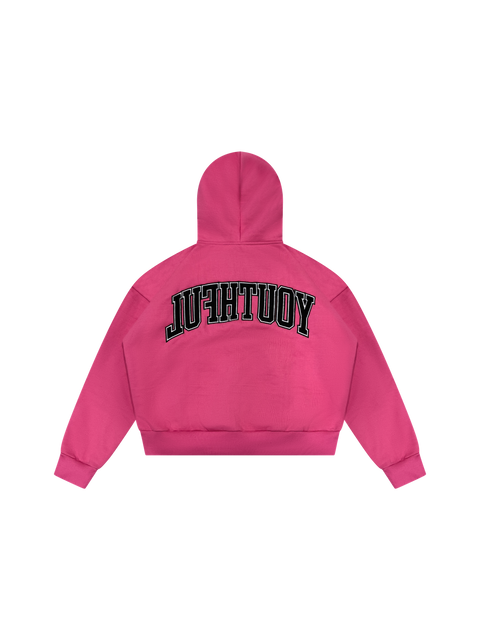PINK YOUTHFUL ZIPUP