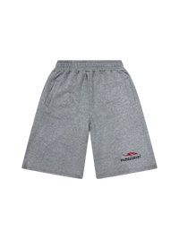 GREY YB LOGO SHORTS