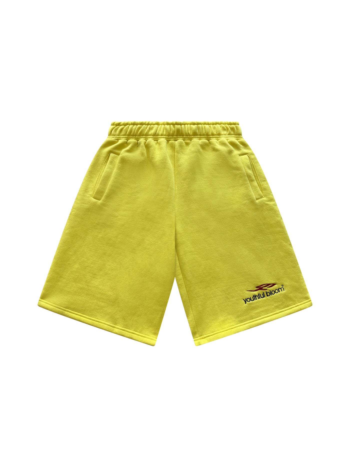 YELLOW YB LOGO SHORTS