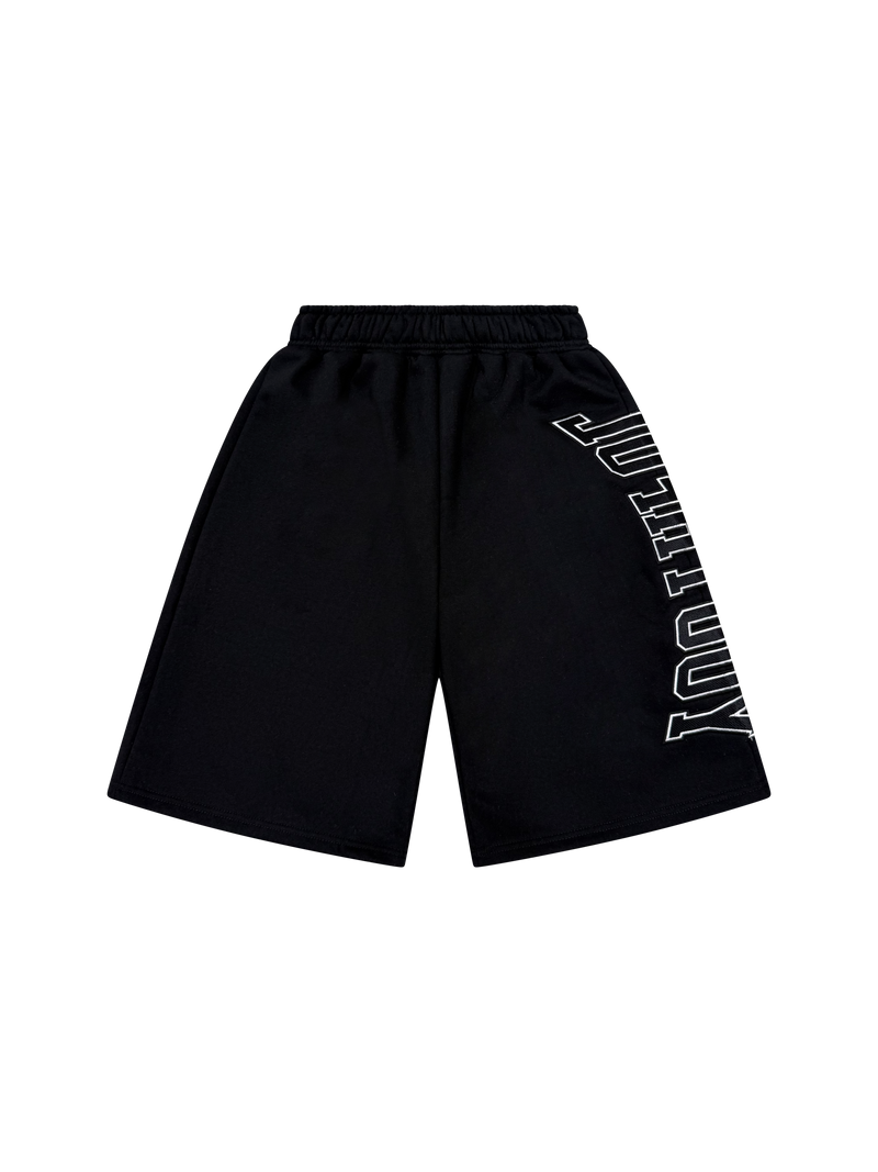 BLACK YOUTHFUL SHORTS