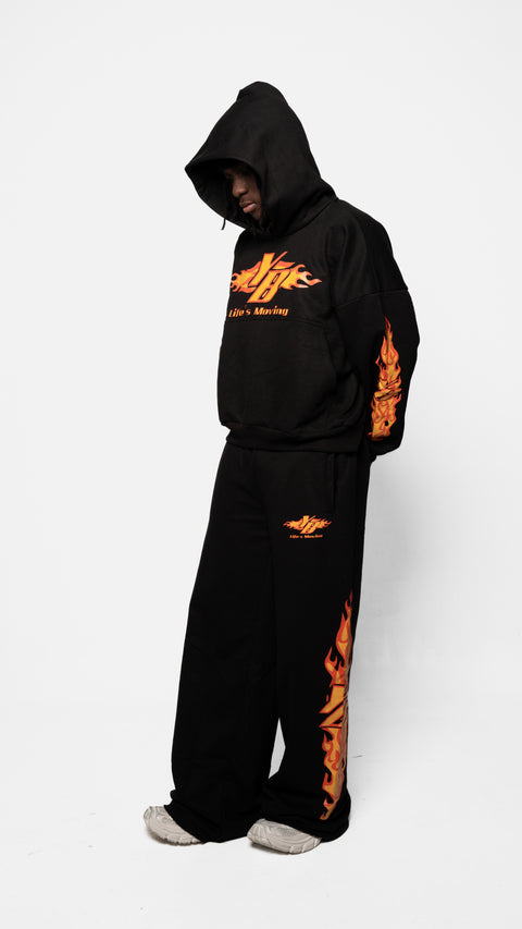 YFB FLAMES SWEATS