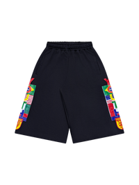 WORLD CUP FLAG BLACK SHORTS