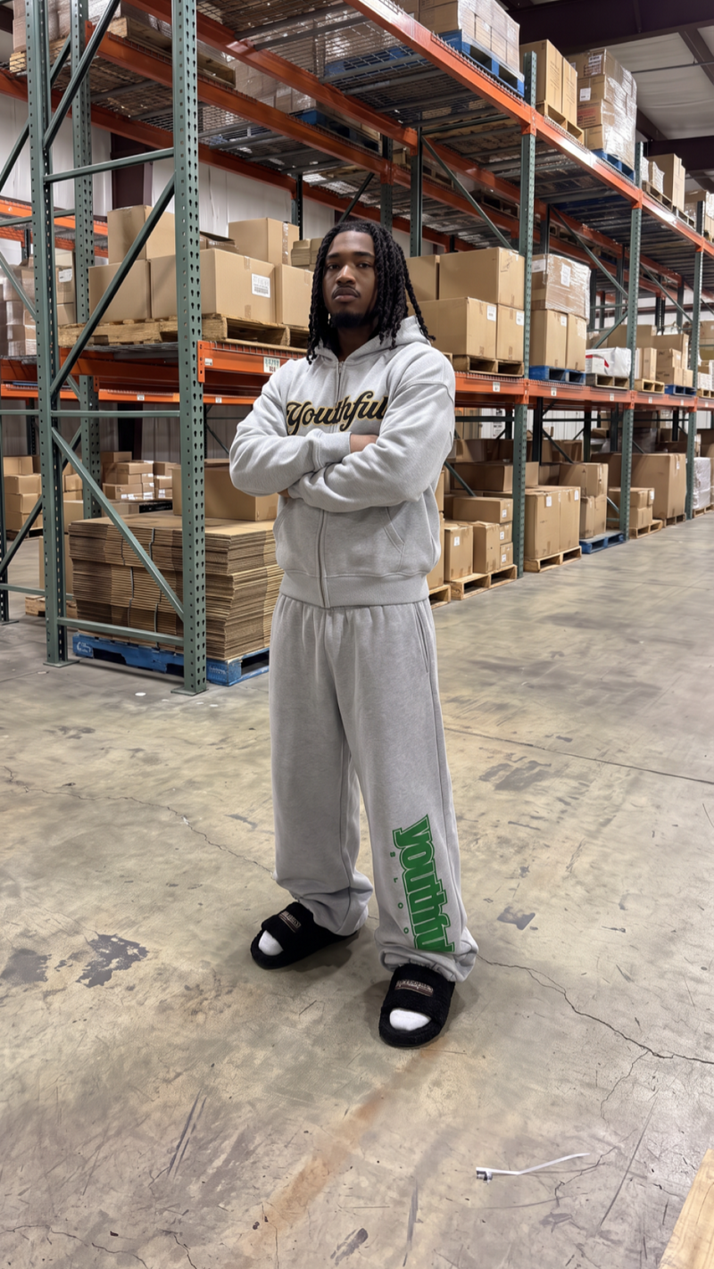 GREY LAZY SWEATS