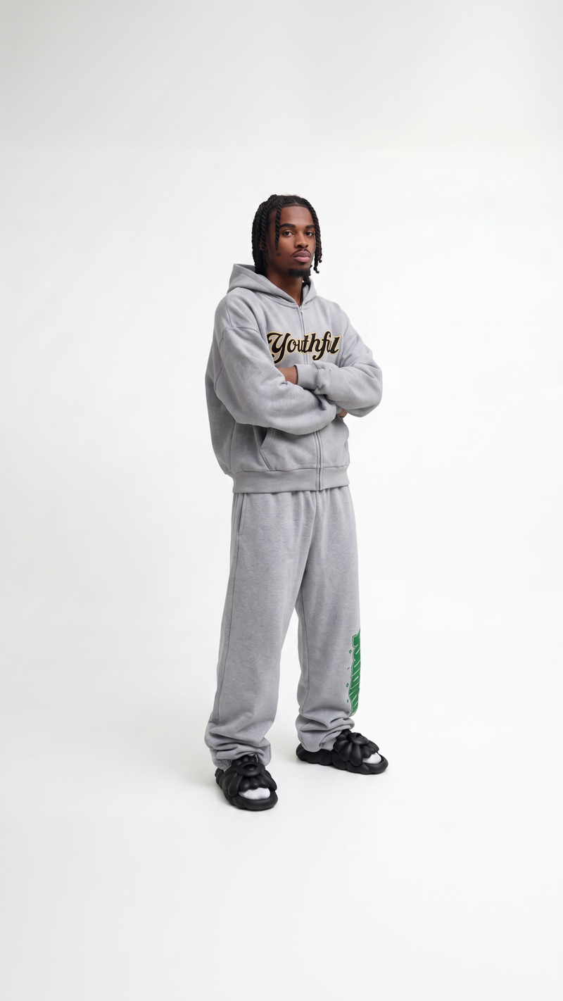 GREY LAZY SWEATS