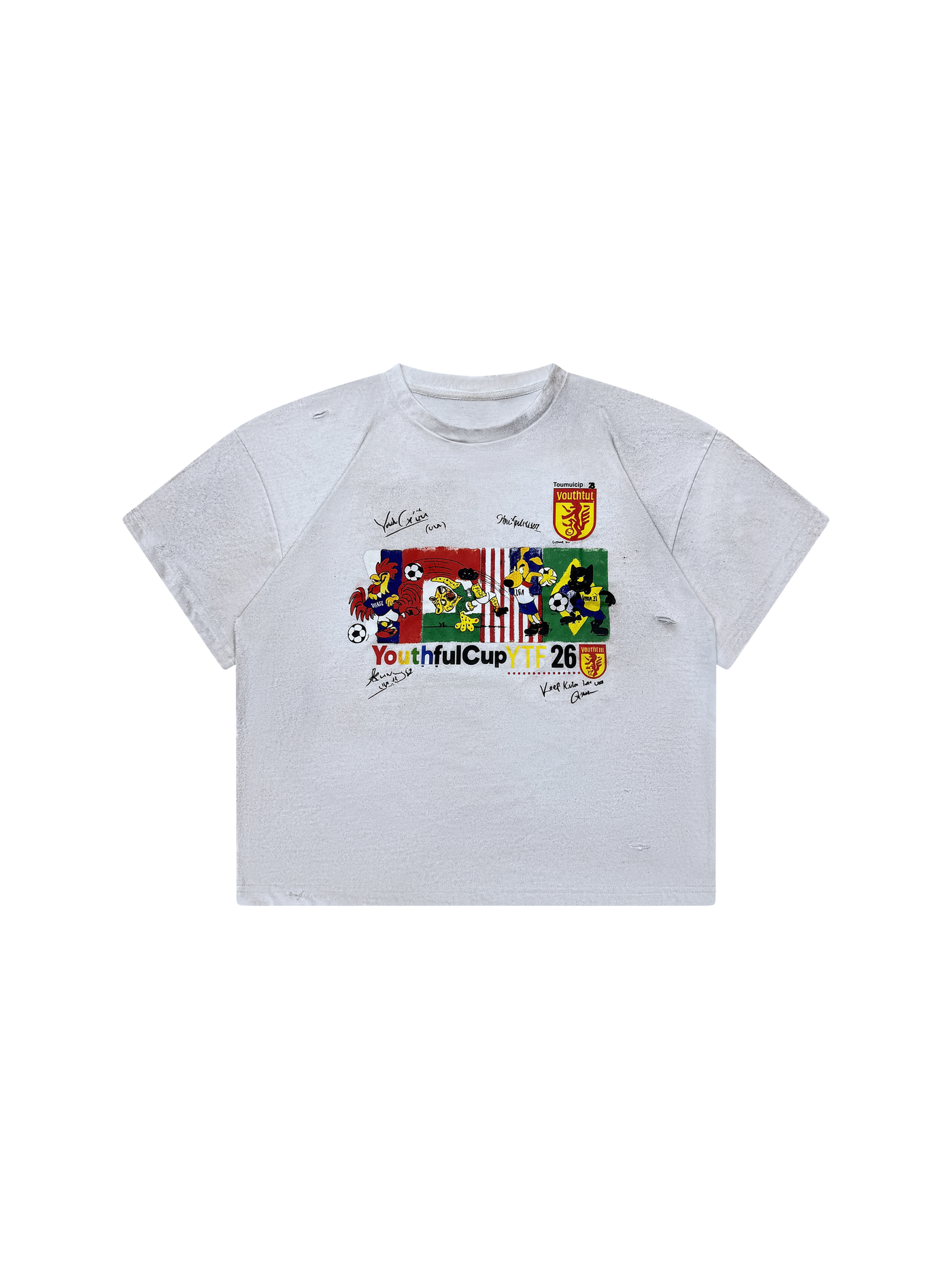 WORLD CUP WHITE TEE