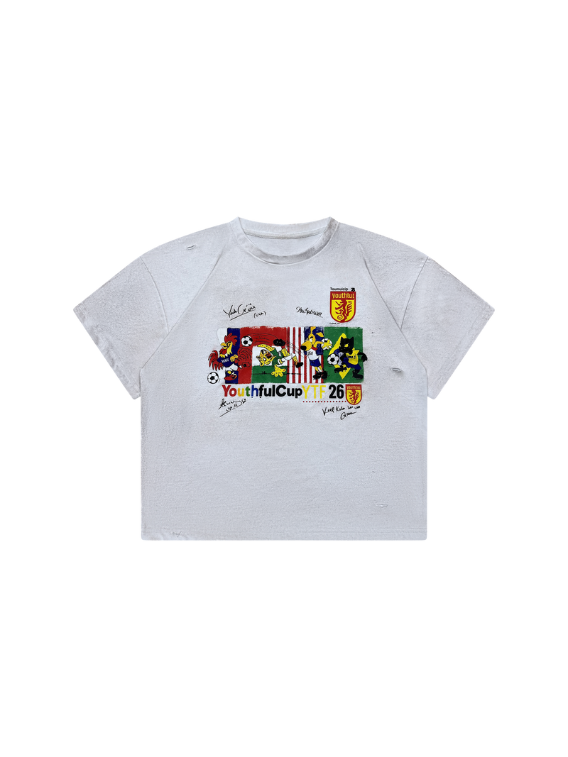 WORLD CUP WHITE TEE