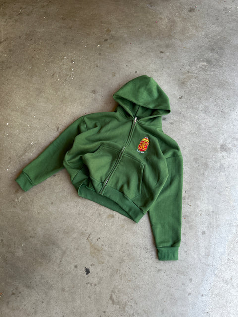UB GREEN ZIPUP