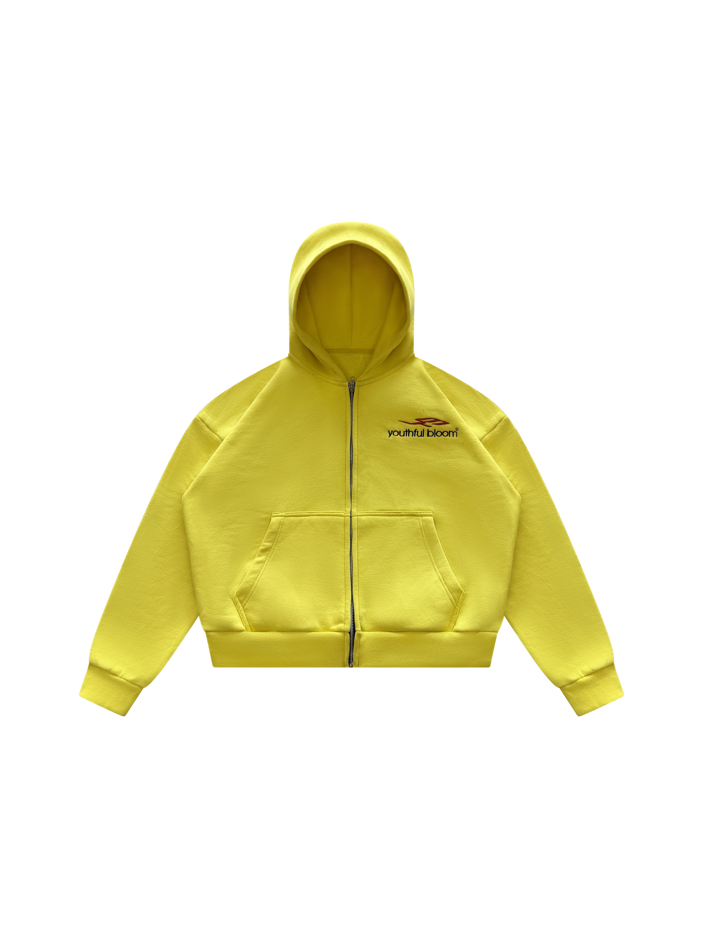 YELLOW YB LOGO ZIPUP