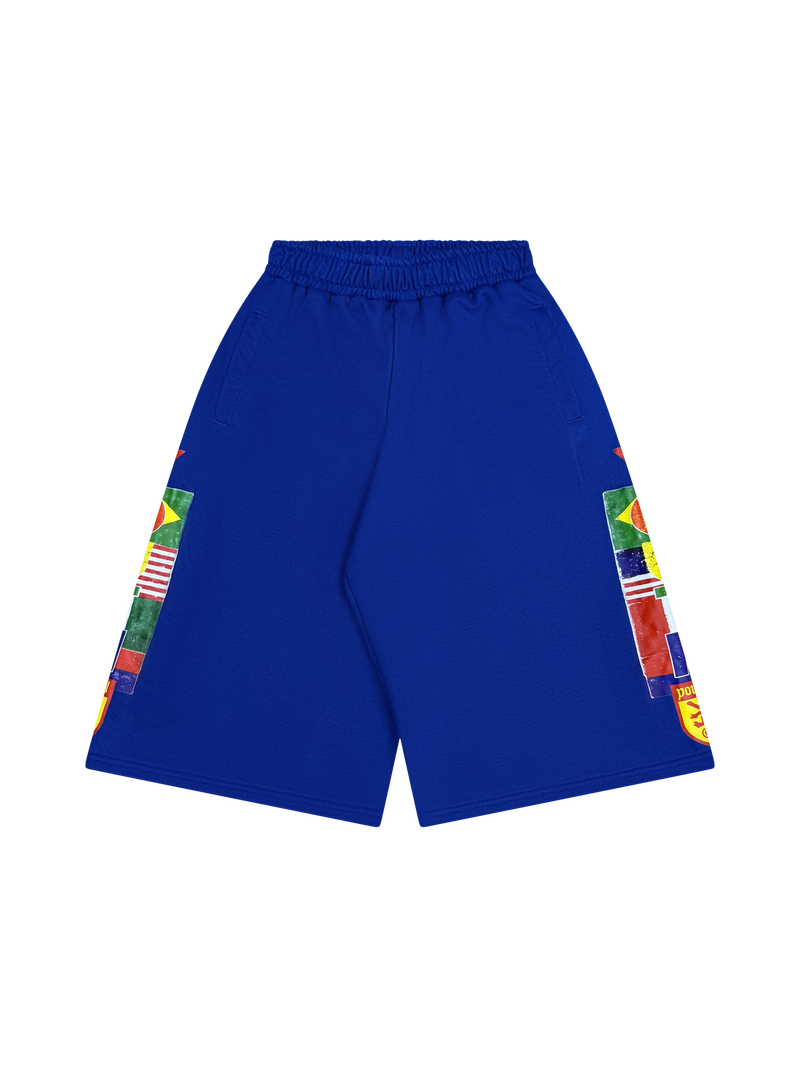 WORLD CUP FLAG BLUE SHORTS