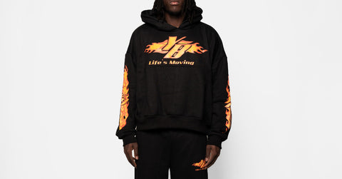 YFB FLAMES HOODIE