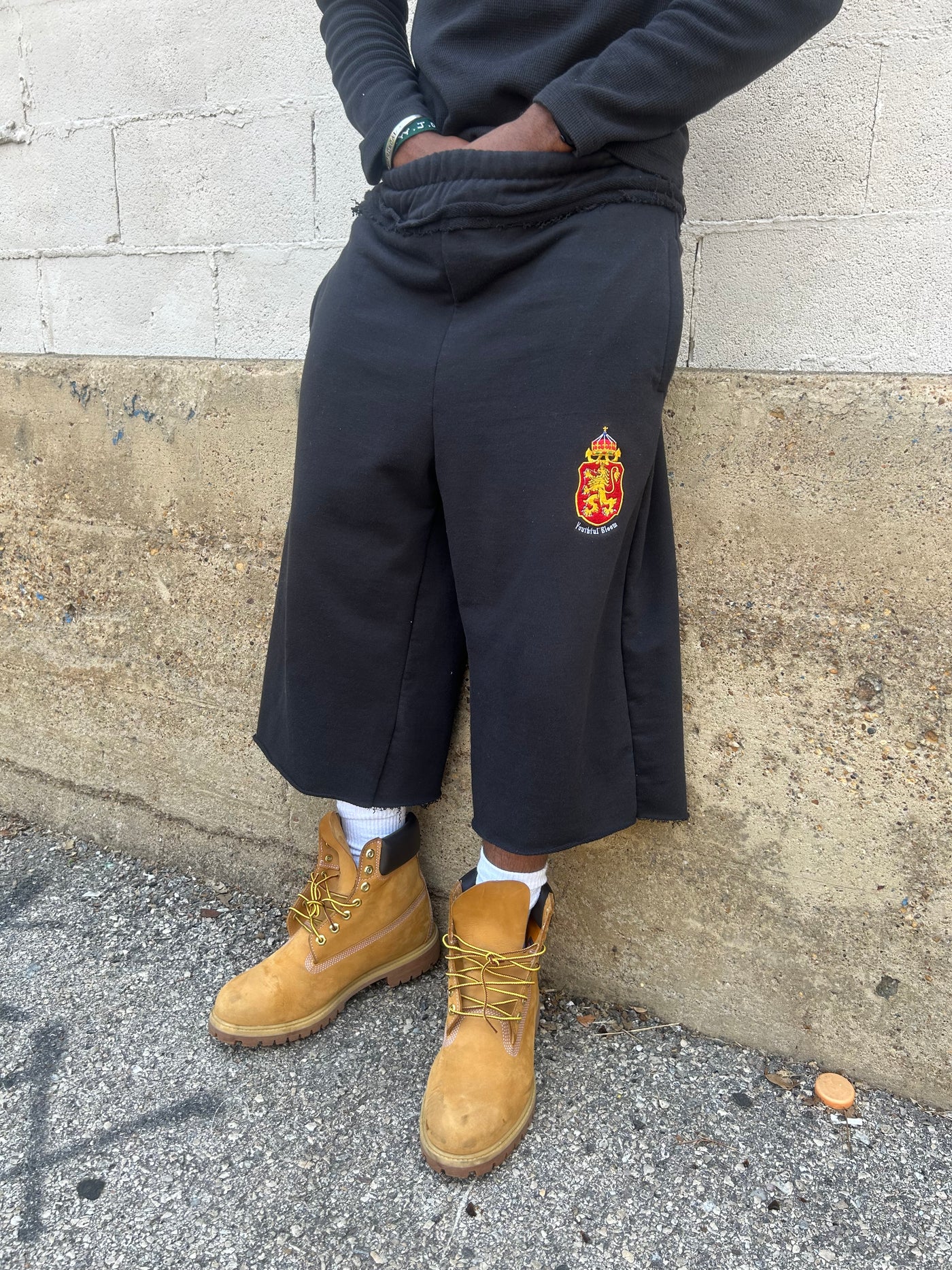 UB BLACK SHORTS