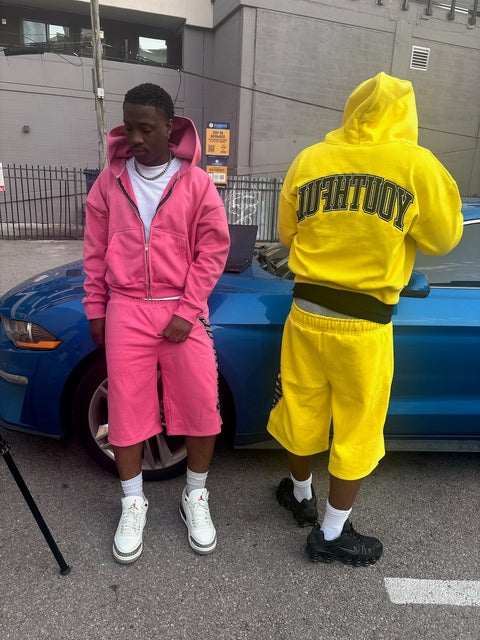YELLOW YOUTHFUL ZIPUP