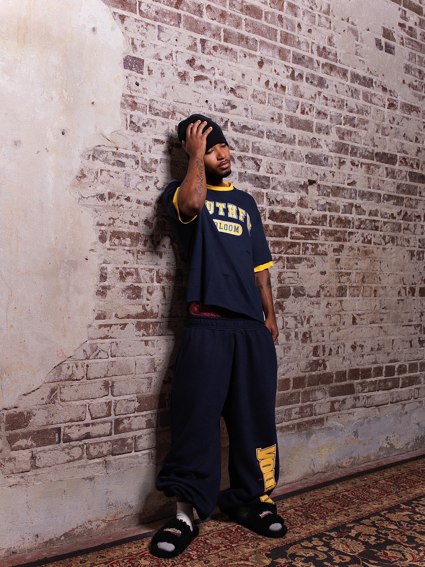 NAVY BLUE LAZY SWEATS