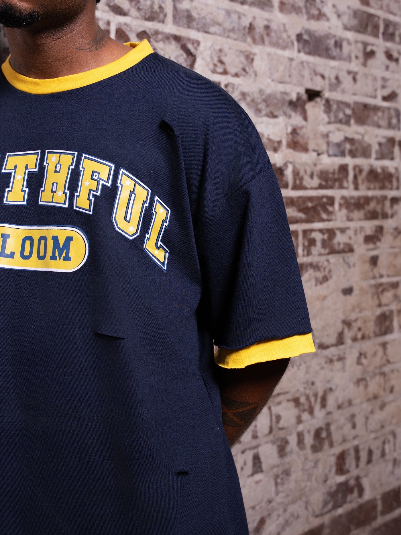 NAVY BLUE YB TEE