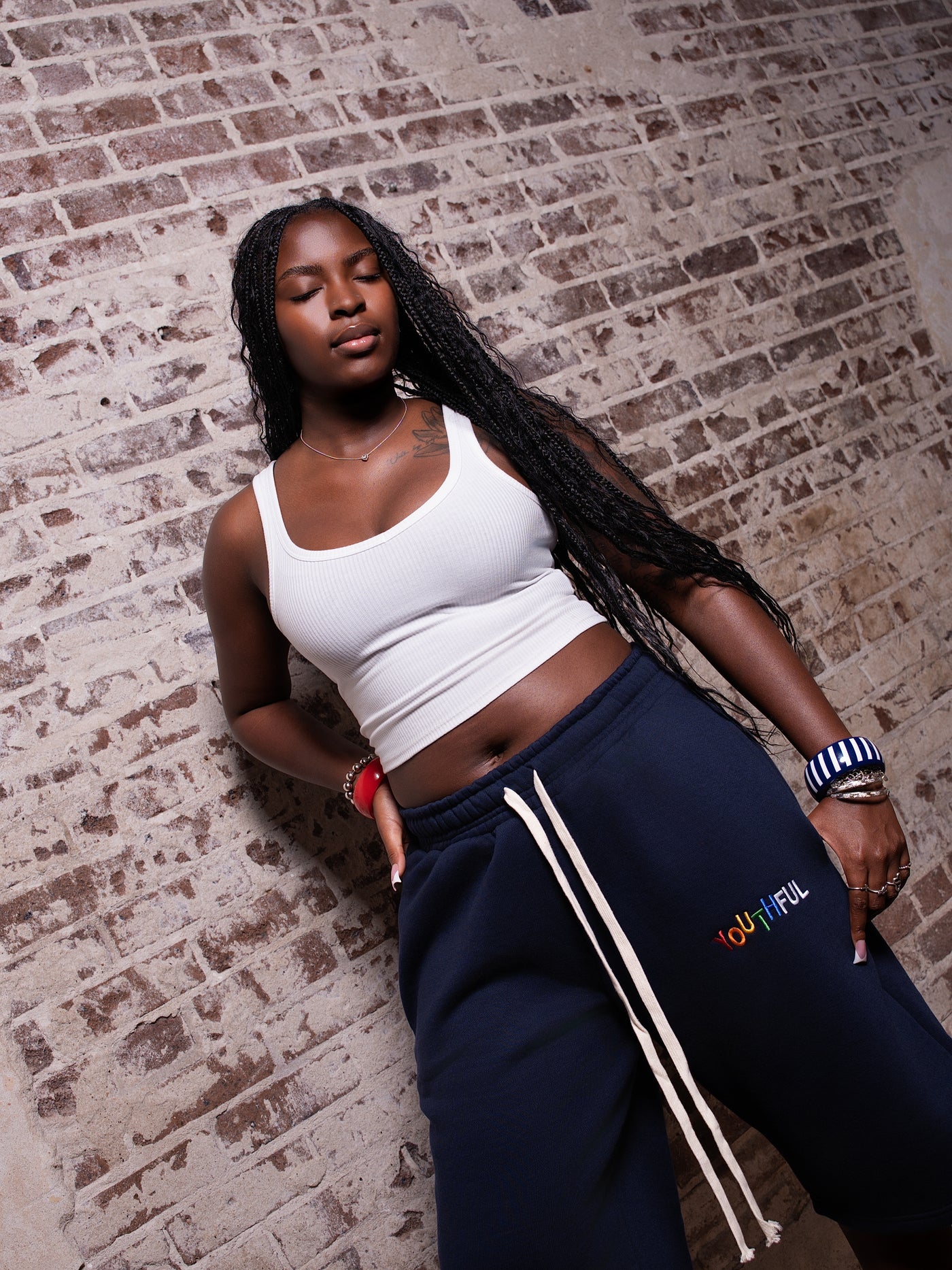NAVY BLUE COLORFUL YOUTHFUL SHORTS