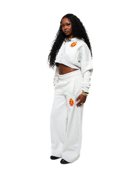 GREY WOMENS UB ZIPUP