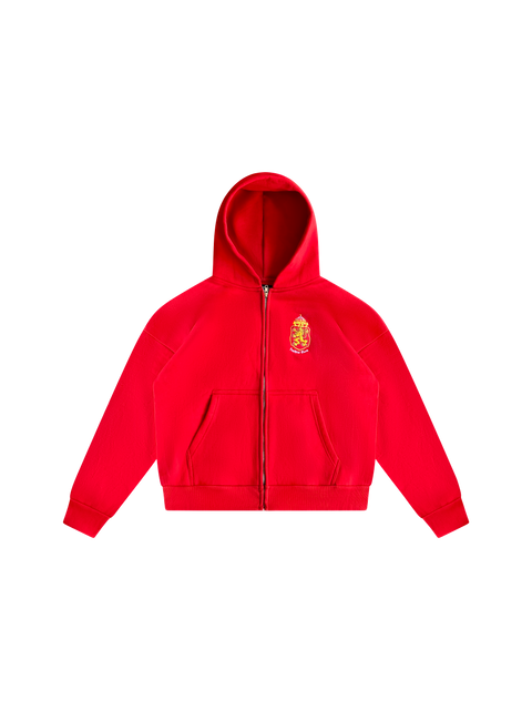 UB RED ZIPUP