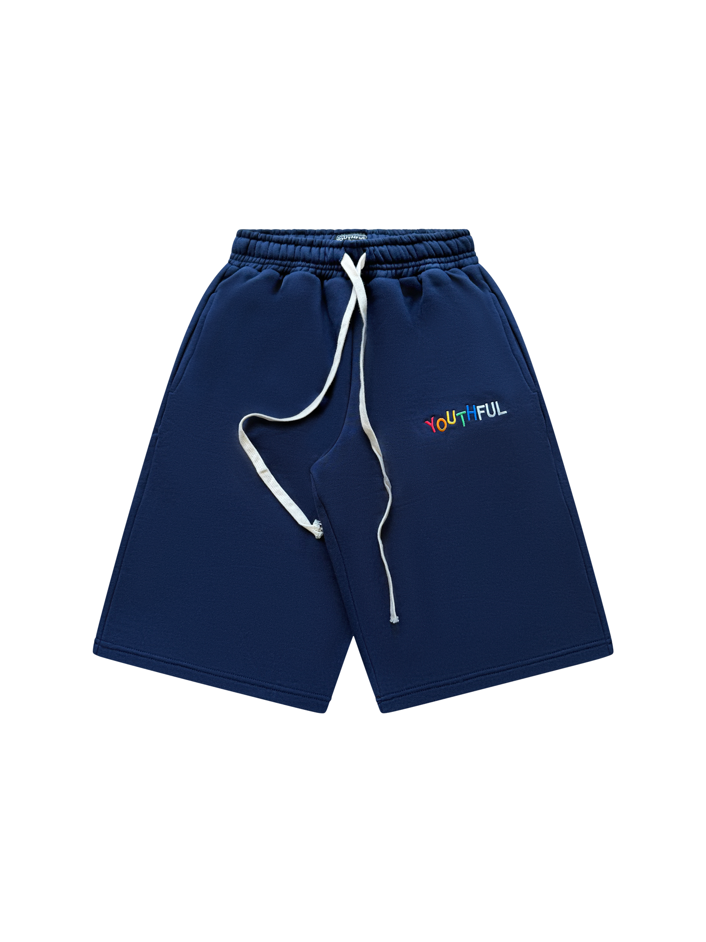 NAVY BLUE COLORFUL YOUTHFUL SHORTS