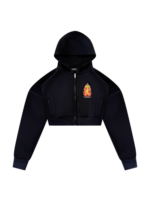 BLACK WOMENS UB ZIPUP